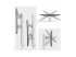 StarTech.com Six-Monitor Desk Mount w/ Crossbar, Up To 32" Screens/17.6lb - Meerdere hoeken
