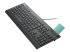 Lenovo Smartcard Wired Keyboard II - Rechte hoek