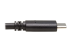 Eaton Tripp Lite Series USB-C to USB-A Cable (M/M), USB 3.2 Gen 1 (5 Gbps), Thunderbolt 3 Compatible, 20-in. (50.8 cm) - Close-up