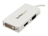 StarTech.com A/V-reisadapter: 3-in-1 Mini DisplayPort naar VGA DVI- of HDMI-converter - Close-up