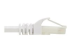 Eaton Tripp Lite Series Safe-IT Cat6a 10G Snagless Antibacterial UTP Ethernet Cable (RJ45 M/M), PoE, White, 5 ft. (1.52 m) - Close-up