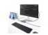 StarTech.com USB-C Multiport Adapter, 4K 60Hz HDMI 2.0b, HDR, USB 3.2 Gen 2 10Gbps Hub (2xUSB-C, 1xUSB-A), 100W PD Pass-Through, Mini Travel Dock, 12"/30cm Cable, Laptop Docking Station - Rechte hoek