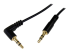 StarTech.com 1,8 m slanke 3.5mm naar rechtsgehoekte stereo audio kabel - Voorkant