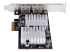 StarTech.com 2-Port 10Gbps PCIe Network Adapter Card, Network Card for PCs/Servers, Full-Height/Low-Profile PCIe Ethernet Card w/Jumbo Frames, NIC/LAN Interface Card - Rechterkant