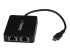 StarTech.com USB-C naar dual Gigabit Ethernet adapter met USB (Type-A) poort - Rechte hoek