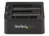 StarTech.com Dual-Bay USB 3.1 to SATA Hard Drive Docking Station, USB 3.1 (10 Gbps) Hard Drive Dock, External 2.53.5 SATA IIIIII, SSDHDD Docking Station, Hot-Swap Hard Drive Bay - Voorkant