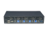 StarTech.com 4-Port DisplayPort KVM Switch, 4K 60Hz, TAA Compliant - Rug