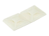 StarTech.com 100 Pack Cable Tie Mounts with Adhesive Tape for 0.18 in. (4.6 mm) Wide Ties, Nylon/Plastic Zip Tie Mounts, Electrical/Network Cable Wrap Mounts / 94V-2 Fire & UL Rated TAA - Linkerhoek
