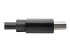 Eaton Tripp Lite Series Mini DisplayPort to HDMI Active Adapter Cable (M/M), 1080p, 3 ft. (0.9 m) - Close-up