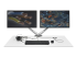 StarTech.com Monitor arm voor 2 schermen - Voorkant