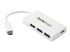 StarTech.com 4 poorts USB-C hub - Rechte hoek