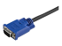 StarTech.com Ultradun USB VGA 2-in-1 KVM-kabel - Close-up