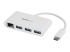 StarTech.com 3-poorts USB 3.0 Hub met Gigabit Ethernet - Rechte hoek
