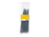 StarTech.com 10"(25cm) Reusable Cable Ties, 1/4"(7mm) wide, 2-1/2"(65mm) Bundle Dia. 50lb(22kg) Tensile Strength, Releasable Nylon Ties, Indoor/Outdoor, 94V-2/UL Listed, 100 Pack, Black - Voorkant