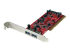 StarTech.com 2-poorts PCI SuperSpeed USB 3.0-adapterkaart met SATA-voeding - Rechte hoek