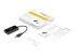 StarTech.com USB 3.0 naar Gigabit Netwerk Adapter met ingebouwde 2-Poorts USB Hub - Linkerhoek