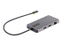 StarTech.com USB C Multiport Adapter, Dual HDMI Video, 4K 60Hz, 2x 5Gbps USB-A Hub, 100W PD Pass-Through, GbE, SD/MicroSD, 30cm Kabel, Travel Dock, Laptop Docking Station (120B-USBC-MULTIPORT) - Rug
