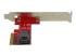 StarTech.com x4 PCI Express naar SFF-8643 adapter voor PCIe NVMe U.2 SSD - Rechterkant