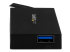 StarTech.com 4 Port USB-C Hub, USB Type-C Hub met 4x USB-A (USB 3.0/3.1 Gen 1 SuperSpeed 5Gbps), USB Bus of Self Powered, Draagbare USB-C naar USB-A BC 1.2 Lader Hub met Power Adapter (HB30C4AFS) - Close-up