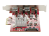 StarTech.com 4-Port USB PCIe Kaart - Rechterkant