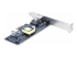StarTech.com 1-Port 2.5Gbps NBASE-T PoE Network Card, Intel I225-V, 802.3af/at PoE+ Multi-Gigabit NIC, PCI Express Server LAN Card, SATA Powered Desktop Ethernet Interface - Bovenkant