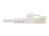 Eaton Tripp Lite Series Safe-IT Cat6a 10G Snagless Antibacterial Slim UTP Ethernet Cable (RJ45 M/M), White, 3 ft. (0.91 m) - Close-up