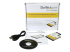 StarTech.com 2-poorts verzonken gemonteerde ExpressCard 54 mm SuperSpeed USB 3.0 kaartadapter met UASP-ondersteuning - Meerdere hoeken