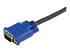 StarTech.com Ultradun USB VGA 2-in-1 KVM-kabel - Close-up