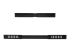 StarTech.com 19" 15U open frame rack - Voorkant