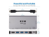 Eaton Tripp Lite Series USB C Docking Station USB Hub 4k w/ HDMI, Gbe Gigabit Ethernet, SD Card Reader, PD Charging - Meerdere hoeken