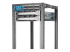 StarTech.com 25U open-frame server rack kast met 4 stijlen met instelbare diepte incl. zwenkwielen/stelpoten en kabelhaken - Close-up
