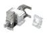 Eaton Tripp Lite Series Cat6a/Cat6/Cat5e Toolless Keystone Jack RJ45, Shielded, Dust Cap PoE/PoE+ Compliant, TAA - Binnen