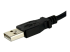 StarTech.com 91 cm paneel monteerbare USB-kabel A naar A - Rechte hoek