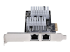 StarTech.com 2-Port 10Gbps PCIe Network Adapter Card, Network Card for PCs/Servers, Full-Height/Low-Profile PCIe Ethernet Card w/Jumbo Frames, NIC/LAN Interface Card - Linkerkant
