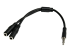 StarTech.com 4 Position to 2x 3 Position 3.5mm Headset Splitter Adapter - Voorkant