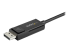 StarTech.com 6ft (2m) USB C to DisplayPort 1.2 Cable 4K 60Hz, Bidirectional DP to USB-C or USB-C to DP Reversible Video Adapter Cable, HBR2/HDR, USB Type C / Thunderbolt 3 Monitor Cable - Close-up