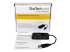 StarTech.com Draagbare 4-poorts SuperSpeed USB 3.0 hub ? zwart - Rechte hoek