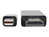 Eaton Tripp Lite Series Mini DisplayPort to HDMI Active Adapter Cable (M/M), 1080p, 3 ft. (0.9 m) - Close-up