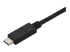 StarTech.com 3ft/1m USB C to DisplayPort 1.2 Cable 4K 60Hz, USB-C to DisplayPort Adapter Cable HBR2, USB Type-C DP Alt Mode to DP Monitor Video Cable, Compatible with Thunderbolt 3, Black - Close-up