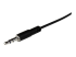 StarTech.com 1m Slanke 3,5mm Stereo Audio Verlengkabel - Rechte hoek