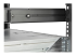 StarTech.com 1U 19" Server Rack Rails, Verstelbare Diepte (61 tot 91cm),  Universeel 4 Post Rack Mount Rails, Mounting Rail Kit voor Netwerk/Server/UPS Apparatuur, HPE ProLiant Dell PowerEdge (UNIRAILS1UB) - Close-up