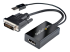 StarTech.com DVI naar DisplayPort adapter met USB Power - Rechte hoek