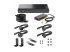 StarTech.com 16-Port Industrial USB 5Gbps Hub with Power Adapter, Metal Enclosure, Mountable, ESD Protection, Terminal Block Power, USB Charging, Dual-Host Switch - Voorkant