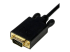 StarTech.com 3 m lange Mini DisplayPort-naar-VGA-adapterconverterkabel ? mDP naar VGA 1920x1200 - Close-up