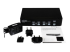 StarTech.com 4-poort Hoge-Resolutie USB DVI Dual-Link KVM-switch met Audio - Voorkant