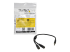 StarTech.com 4 Position to 2x 3 Position 3.5mm Headset Splitter Adapter - Voorkant