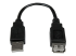 StarTech.com 15cm USB 2.0 Verlengkabel A naar A - Voorkant
