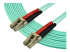 StarTech.com 7m OM3 LC to LC Multimode Duplex Fiber Optic Patch Cable - Rechte hoek