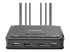 StarTech.com 2-Port Dual-Monitor DisplayPort Cable KVM Switch, 4K 60Hz, Compact KVM with 5ft/1.5m USB-A/DisplayPort/Audio Integrated Cables, Bus Powered - Voorkant