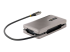 StarTech.com USB-C Multiport Adapter, 4K 60Hz HDMI 2.0b, HDR, USB 3.2 Gen 2 10Gbps Hub (2xUSB-C, 1xUSB-A), 100W PD Pass-Through, Mini Travel Dock, 12"/30cm Cable, Laptop Docking Station - Rug